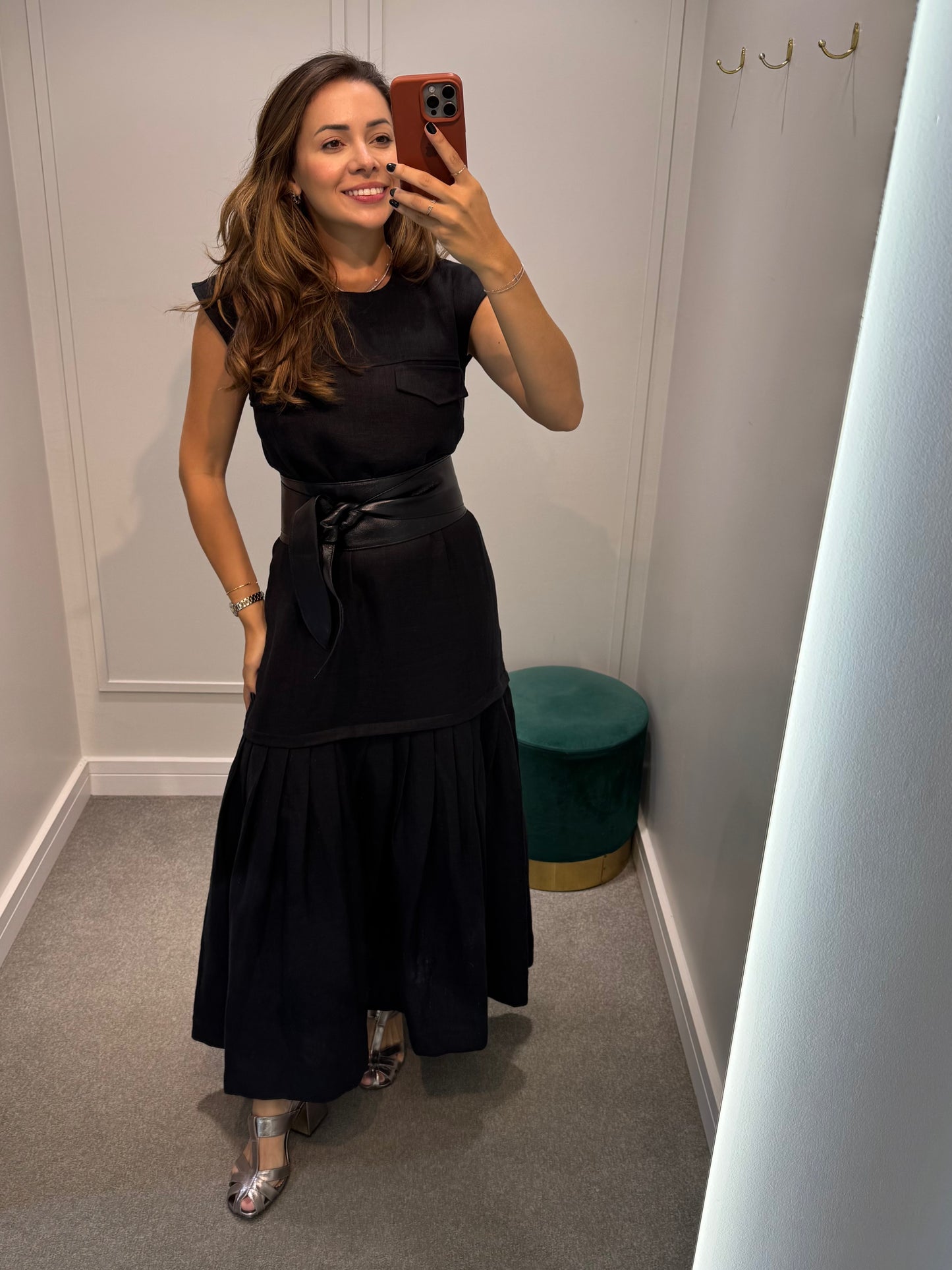 Vestido Camélia preto